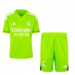 Günstige Fußballtrikots Real Madrid Torwart Kinder Heimtrikot 2023-24 Kurzarm